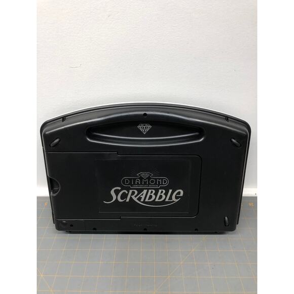 Scrabble Diamond Anniversary Edition Foldable Turntable Game Board Complete - Picture 2 of 7